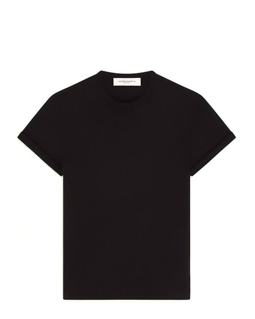 Golden Goose Deluxe Brand Black Regular T-shirt for men