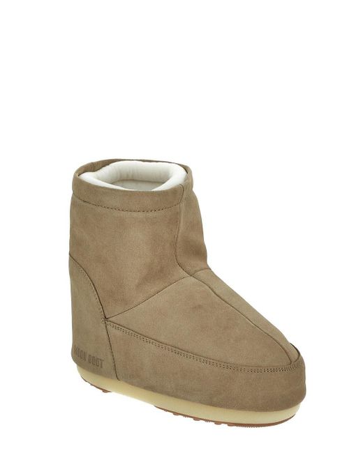 Moon Boot Natural Icon Low Nolace Suede