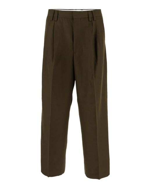 Closed Green Hobart Wide Trousers for men