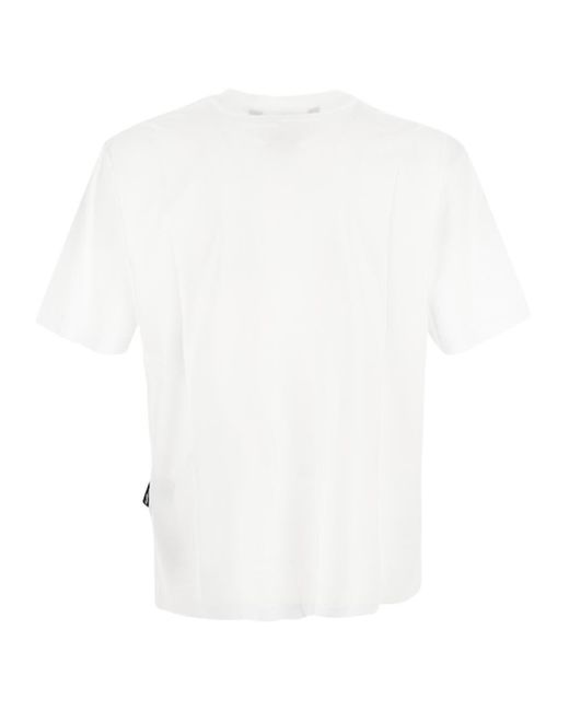 Palm Angels Pa Monogram Regular T-shirt in White for Men | Lyst