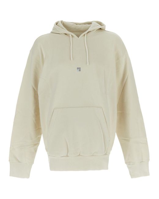 Givenchy White Logo Sweatshirt for men