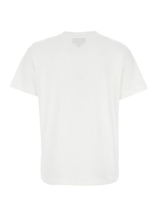 A.P.C. White Cotton T-shirt