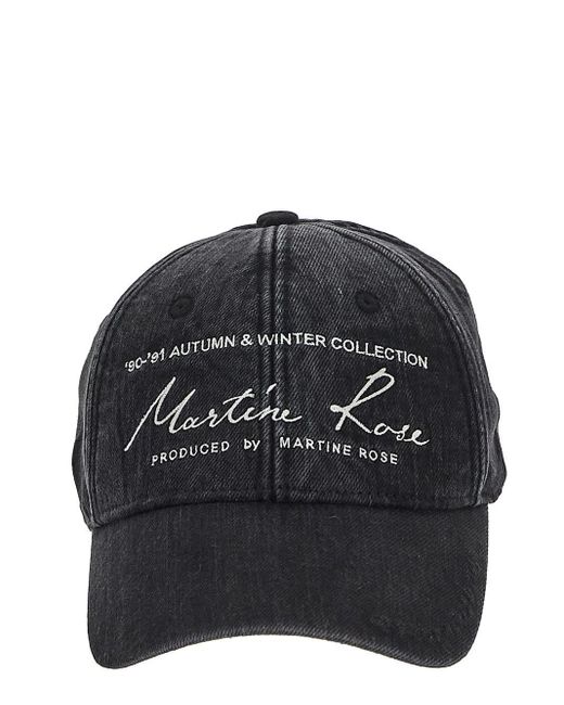 Martine Rose Black Cap for men