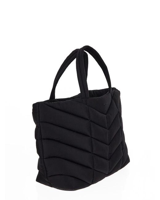 Saint Laurent Black Puffer Tote Bag for men