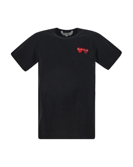 COMME DES GARÇONS PLAY Black Comme Des Garcons Play T-Shirts And Polos