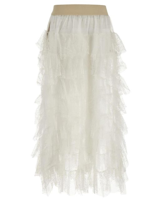 Uma Wang White Skirts