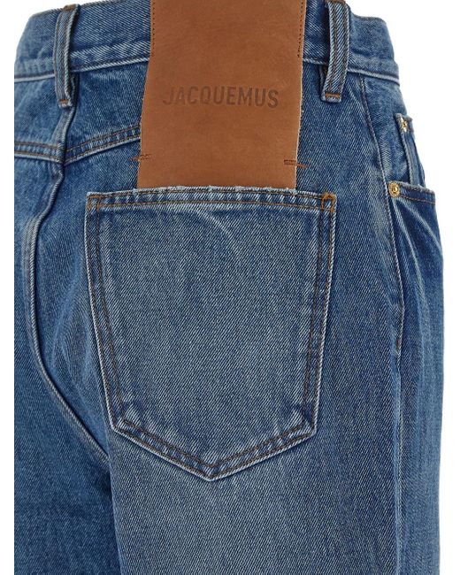 Jacquemus Blue Le De-nimes Droit Jeans