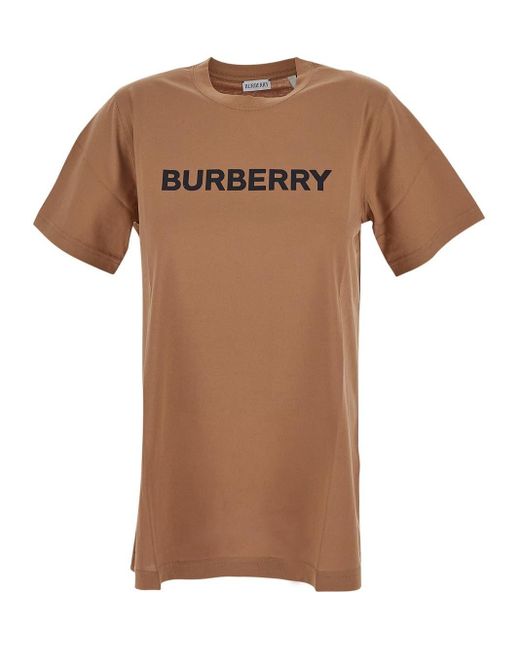 Burberry Brown Logo T-shirt