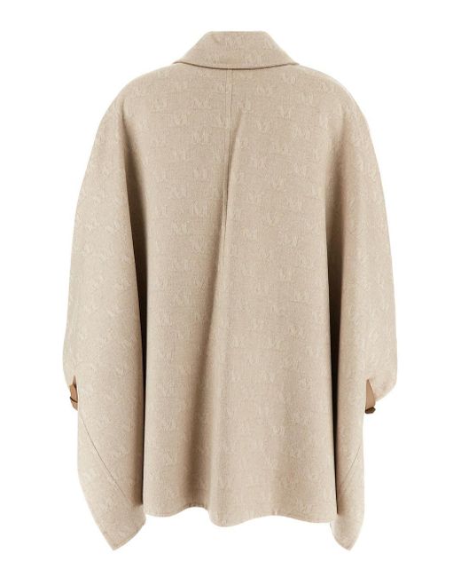 Max Mara Natural Poncho Jago