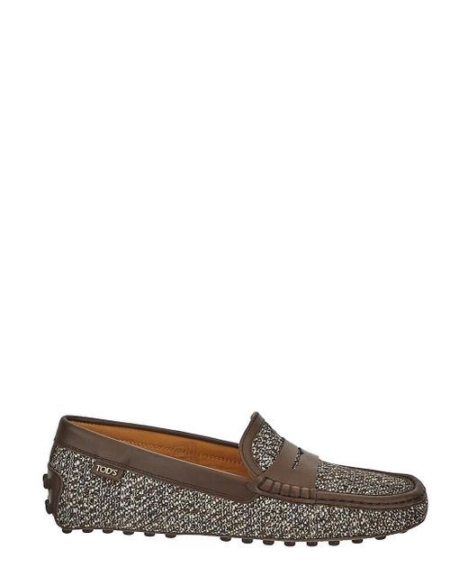 Tod's Brown Gommino 22l Loafers