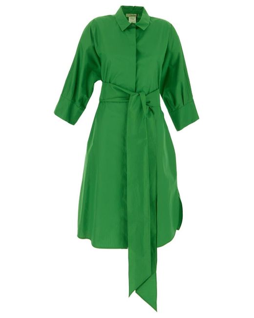 Max Mara Tabata Dress in Green | Lyst