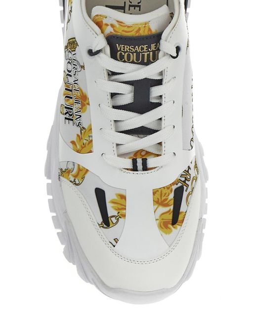 Mens white deals versace sneakers