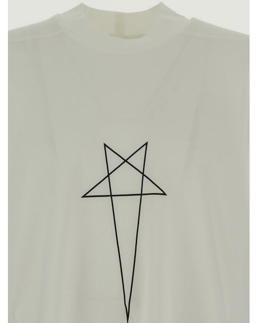 Rick Owens Gray Small Level T-shirt for men