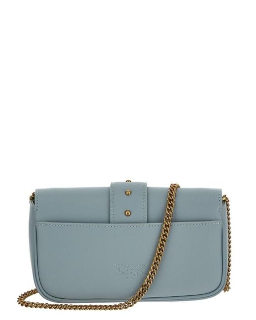 Pinko Blue Love Wallet Bag Simply