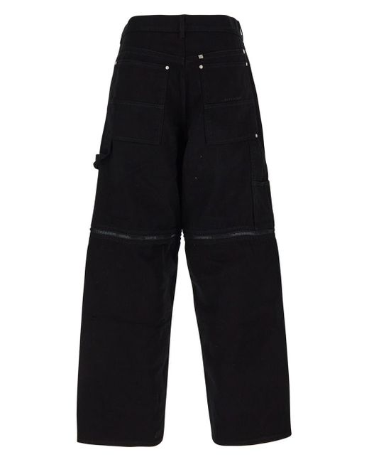 Givenchy Black Hybrid Trouser for men