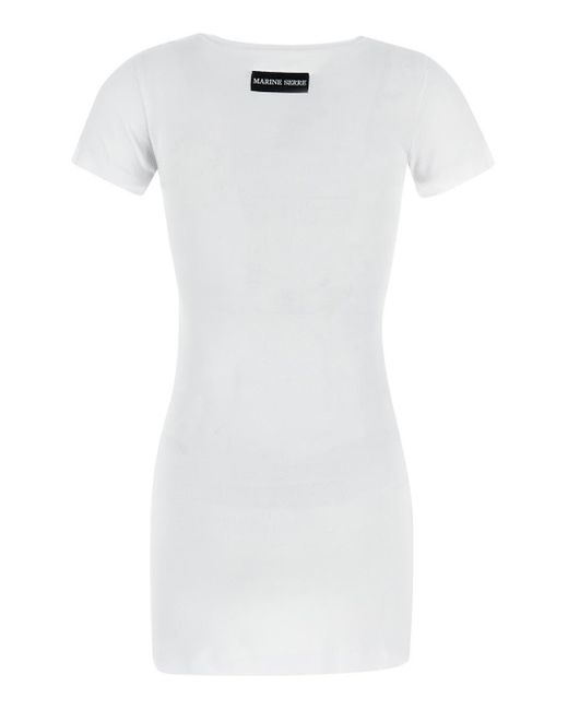 MARINE SERRE White Moon T-shirt