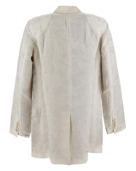 Uma Wang White Jacket Man for men