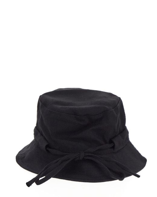 Jacquemus Black Le Bob Gadjo Bucket Hat