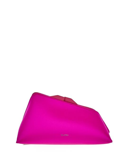 The Attico Pink 8:30 Pm Oversized Clutch