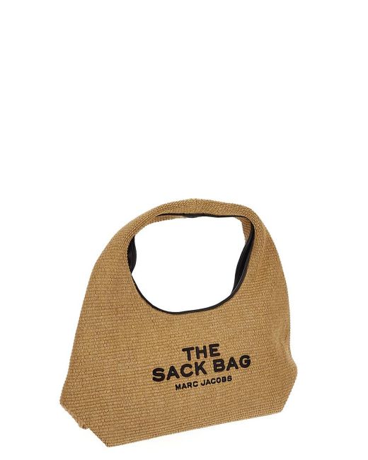 Marc Jacobs Brown The Woven Sack Bag