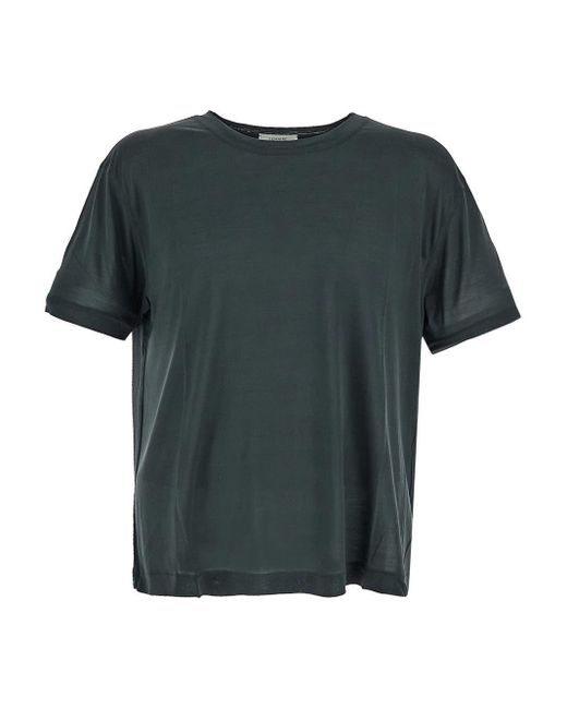 Lemaire Green Essential T-shirt for men