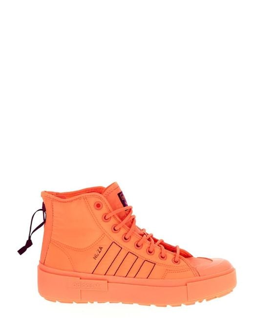 Adidas Originals Orange Nizza Bonega X Shoes