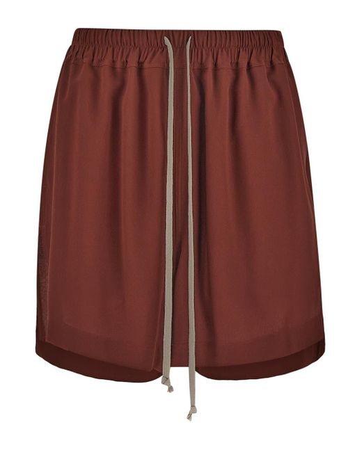 Rick Owens Red Boxers Short