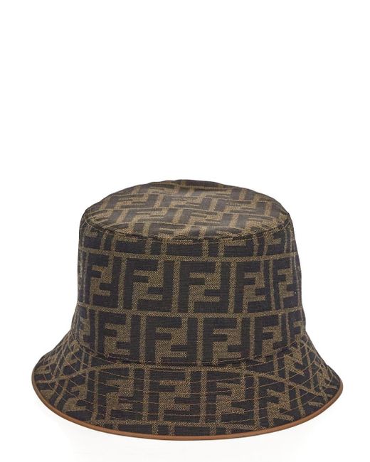 Fendi Green Logoed Hat