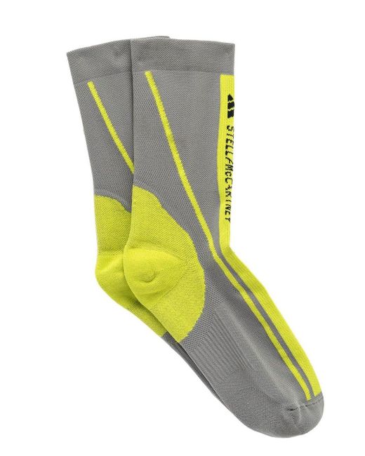 adidas By Stella McCartney Long Socks in Yellow for Men | Lyst
