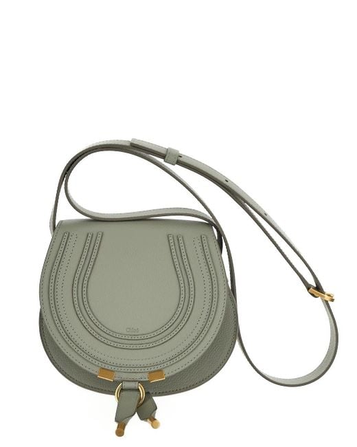 Chloé Metallic Small Saddle Bag