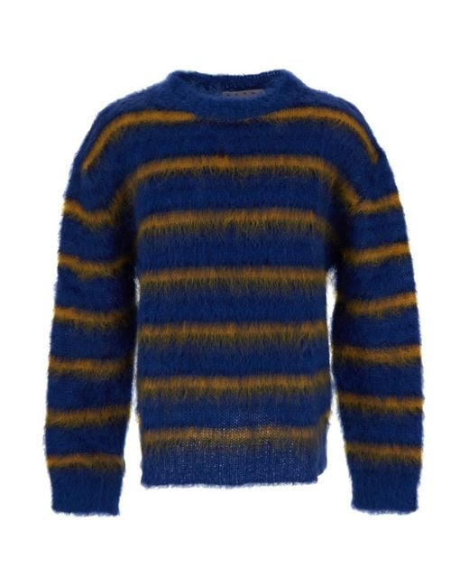 Marni Blue Furry Knit for men