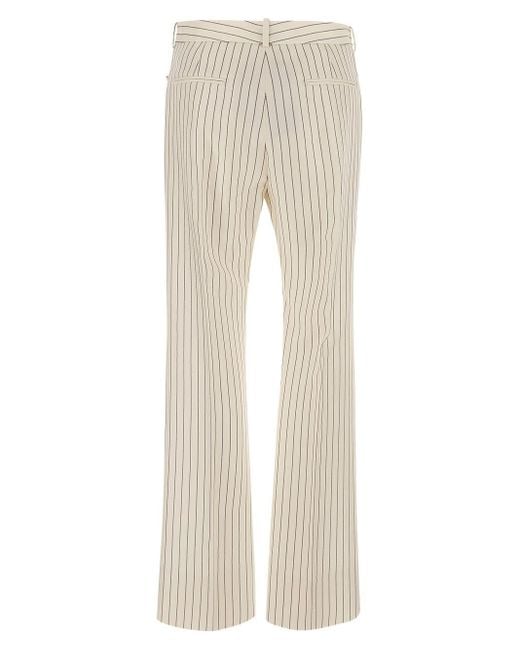 Tom Ford Natural Wool Trousers