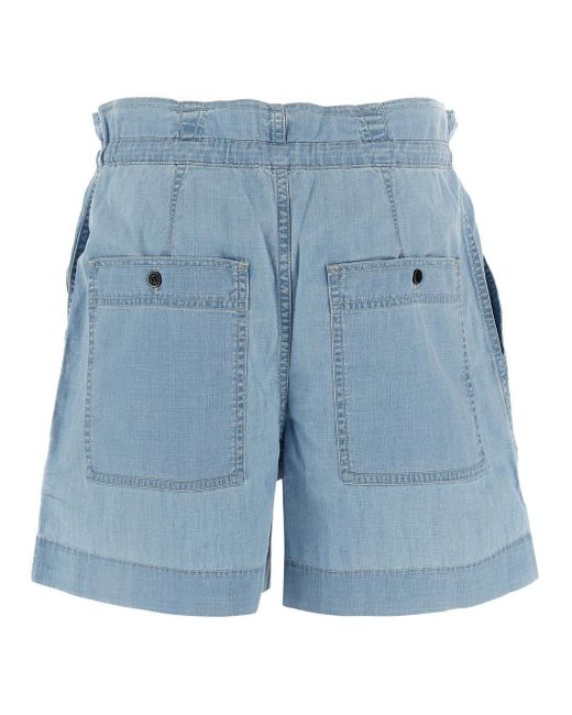 Isabel Marant Blue Ilindia Shorts