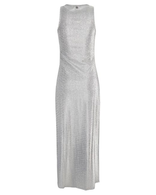 Rabanne White Silver Dress