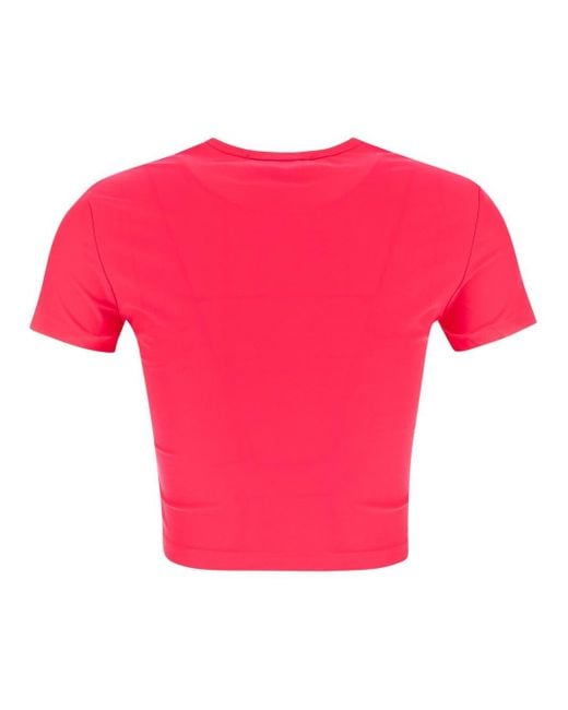 Versace Pink Cropped T-shirt