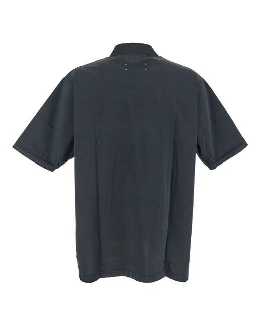 Maison Margiela Black Cotton T-shirt for men