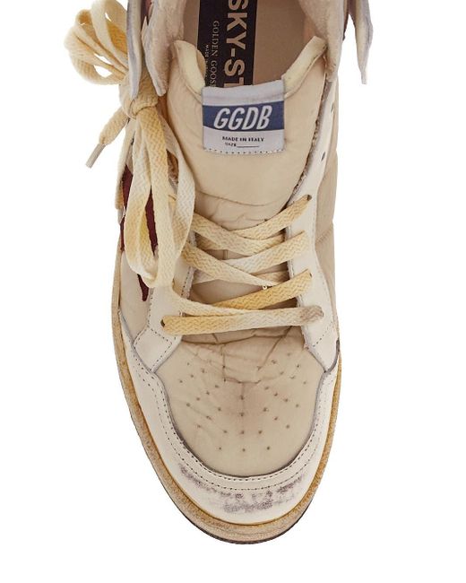 Golden Goose Deluxe Brand Natural Sky Star Sneakers for men