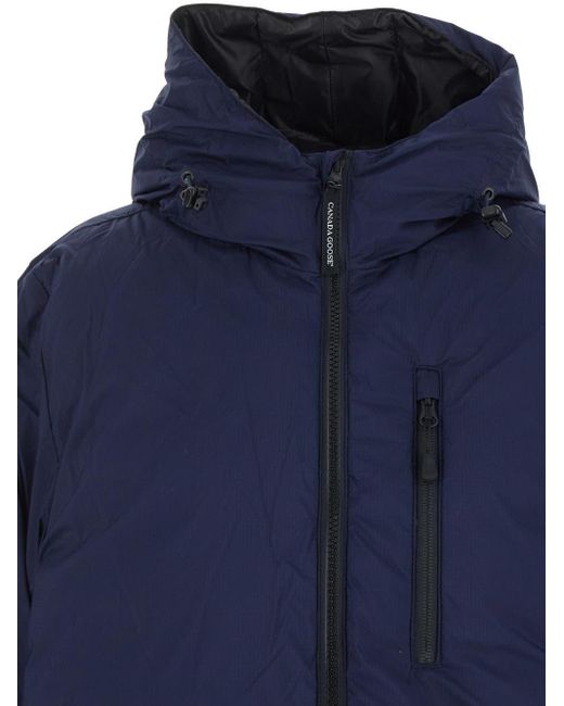 Canada Goose Blue Lodge Hoody Jacket for men