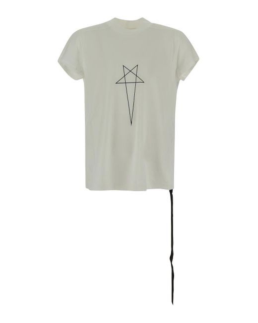 Rick Owens Gray Small Level T-shirt for men