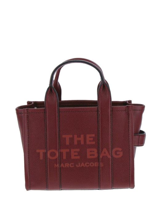 Marc Jacobs The Leather Mini Tote Bag in Purple Lyst UK