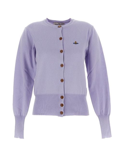 Vivienne Westwood Purple Sweaters