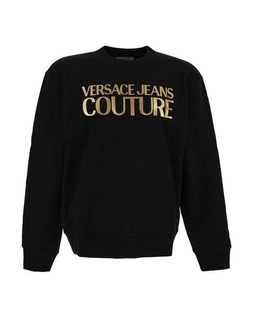Versace Black Logo Sweatshirt for men