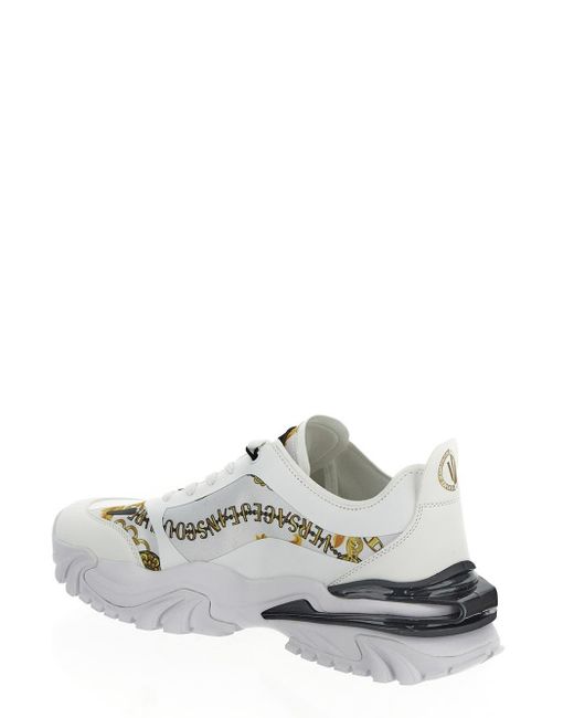 Mens white deals versace sneakers