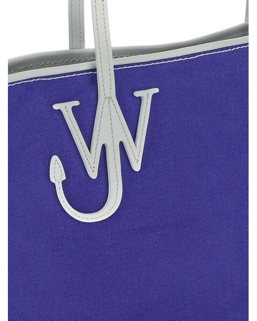 J.W. Anderson Purple Tall Anchor Tote Bag