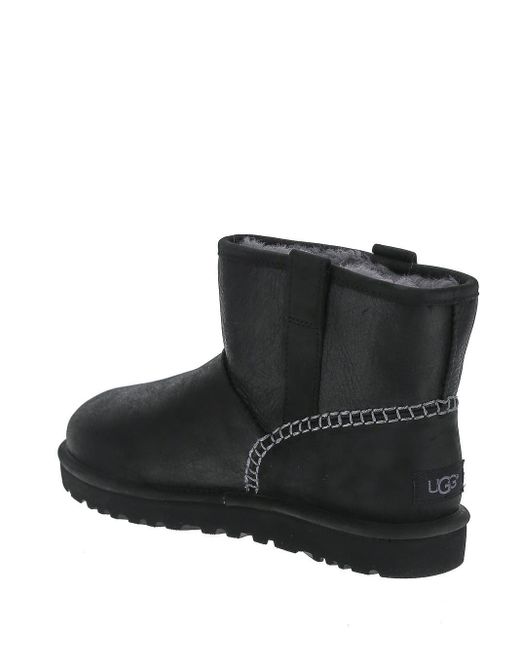 UGG Classic Mini Stitch in Black for Men | Lyst