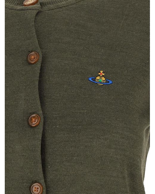 Vivienne Westwood Green Logo Knit