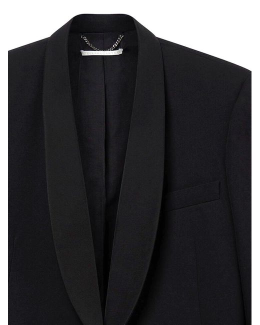 Stella McCartney Black Shawl Collar Jacket