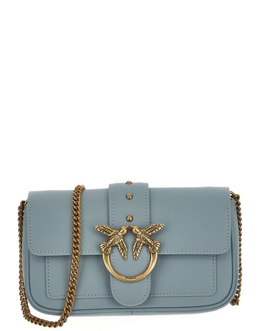 Pinko Blue Love Wallet Bag Simply