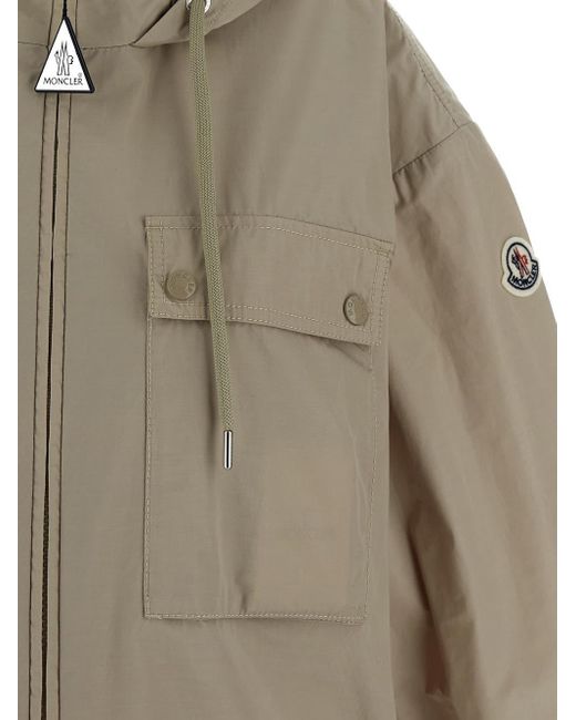 Moncler Natural Leda Cropped Jacket