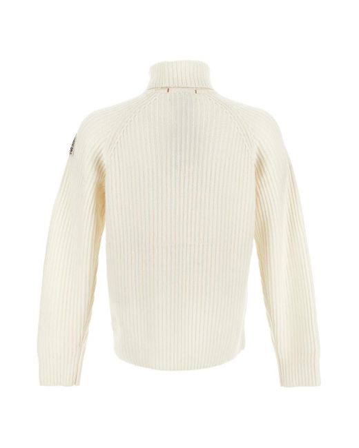 Parajumpers White Ettore Knit for men